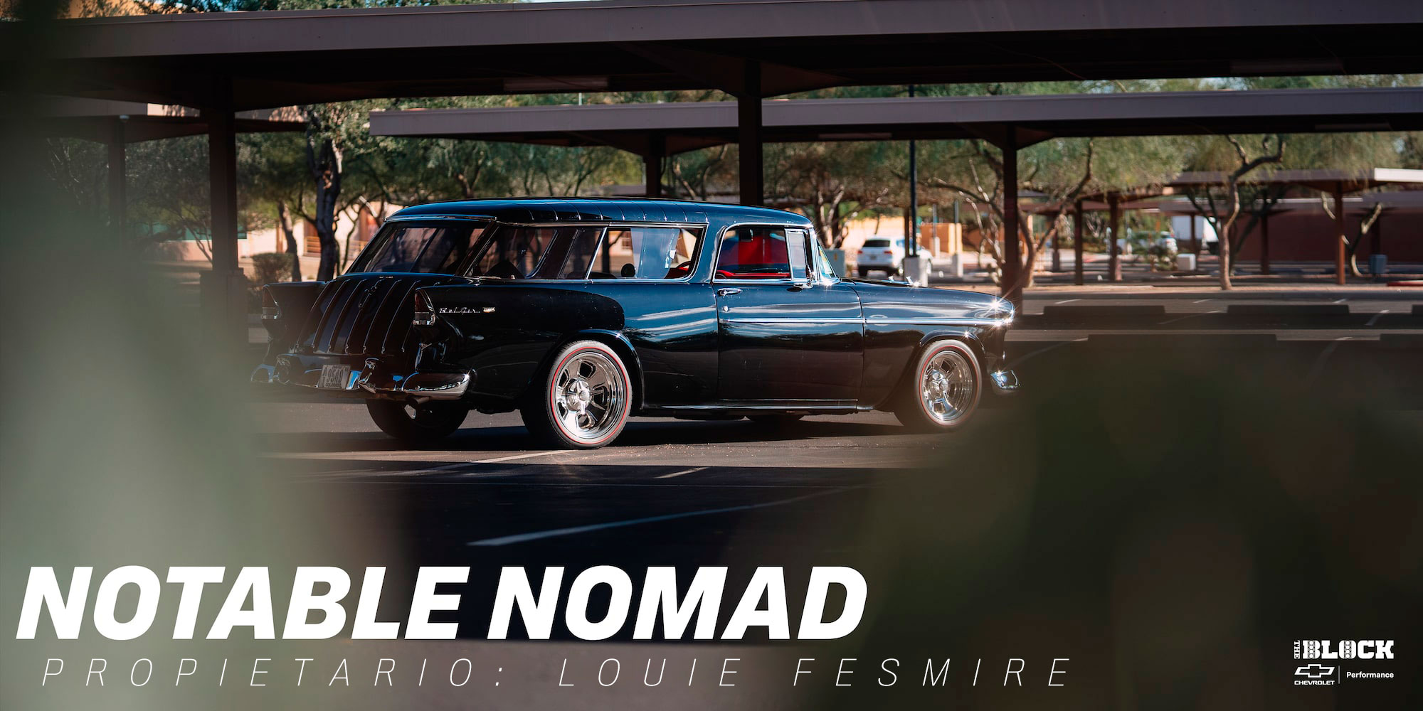 Notable Nomad: En este Tri-Five hay un motor LT1 Gen II