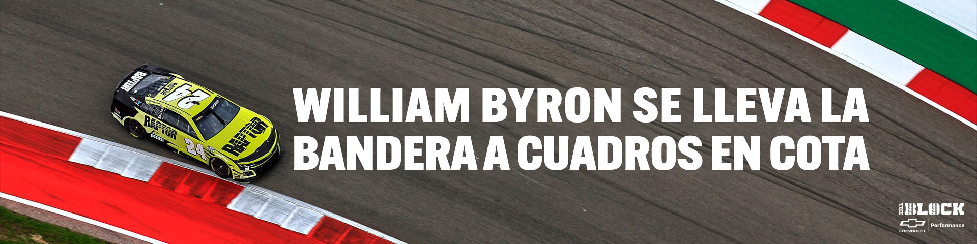 William Byron obtiene la victoria en COTA