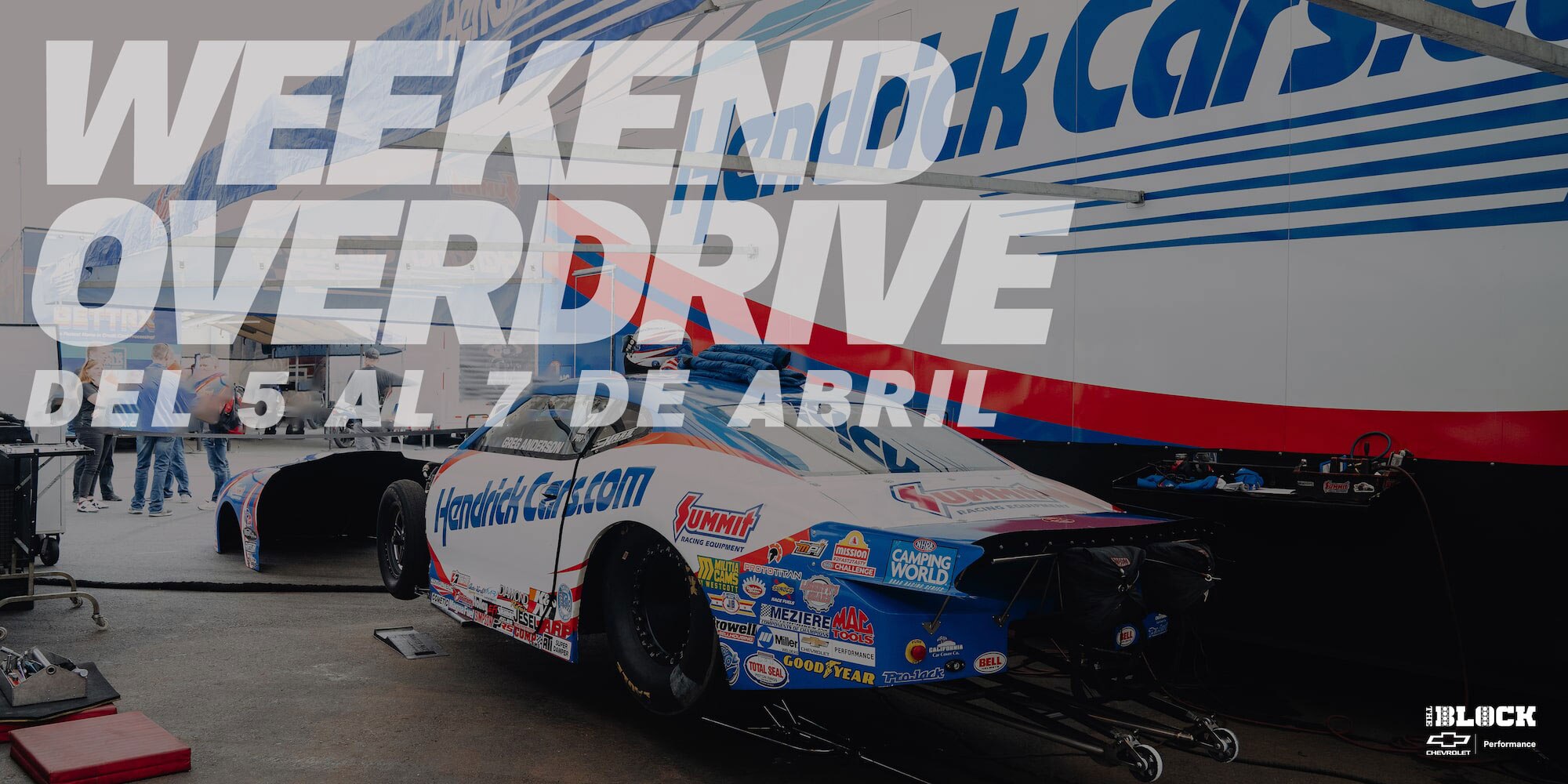 Weekend Overdrive: del 5 al 7 de abril