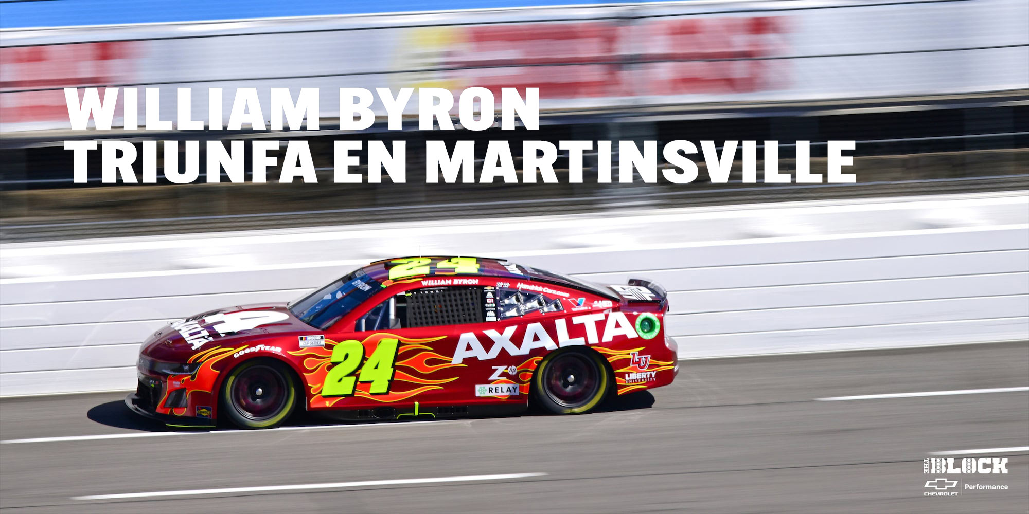 William Byron triunfa en Martinsville