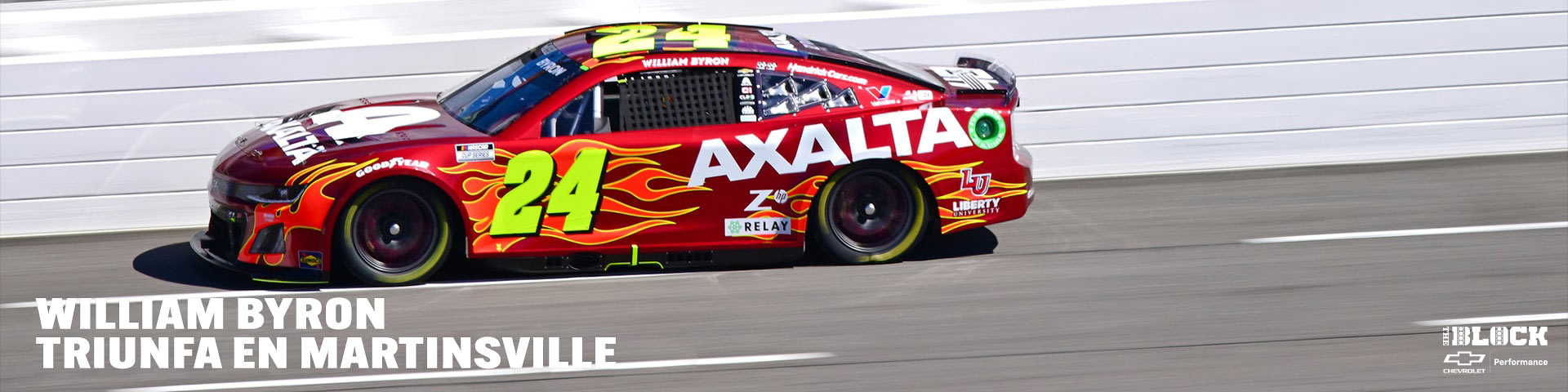 William Byron triunfa en Martinsville