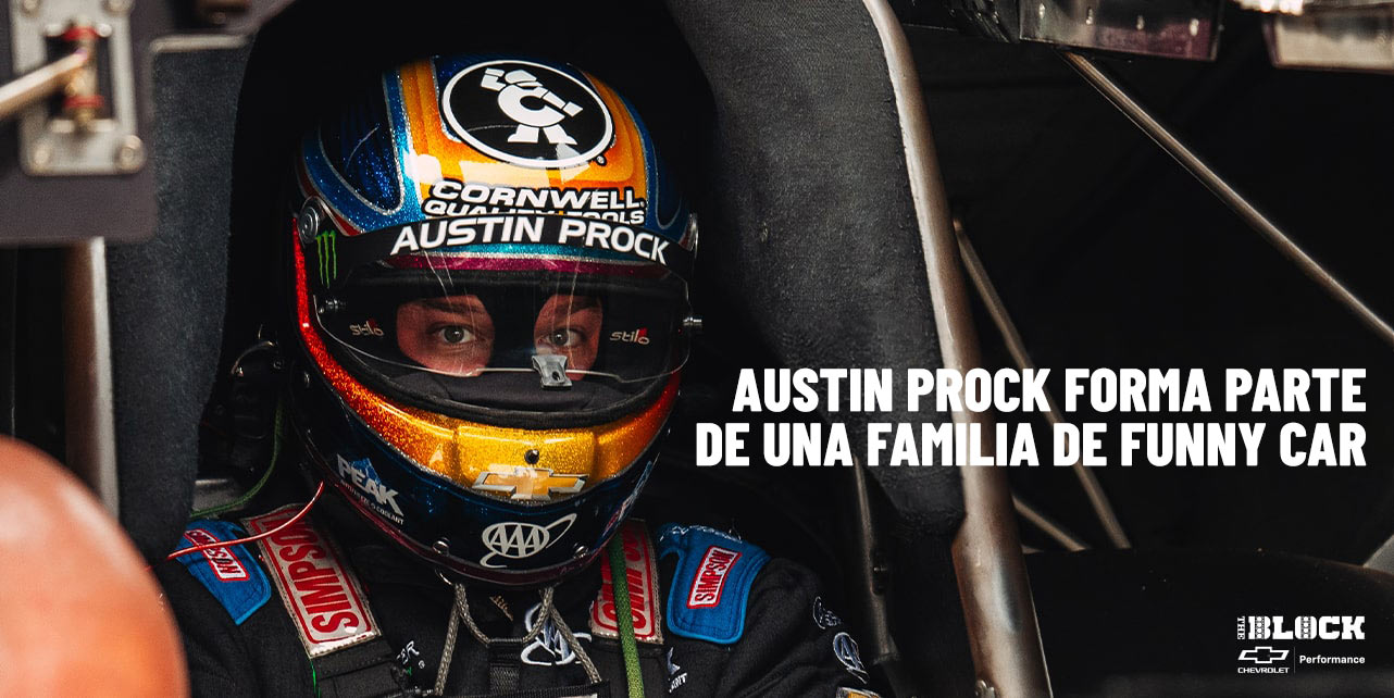 Austin Prock forma parte de una familia de Funny Car