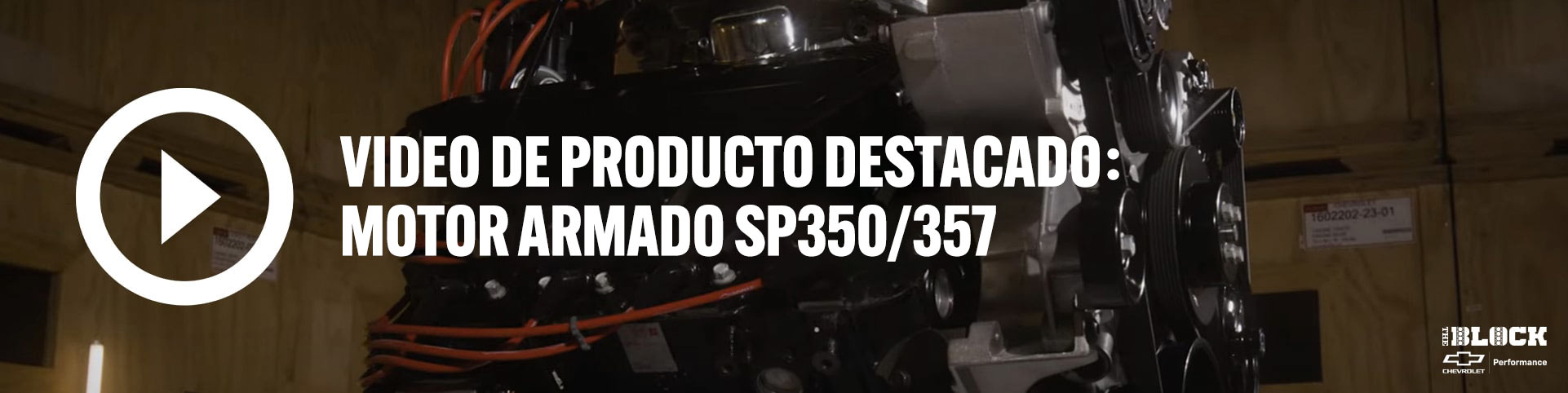 Video de producto destacado: Motor armado SP350/357