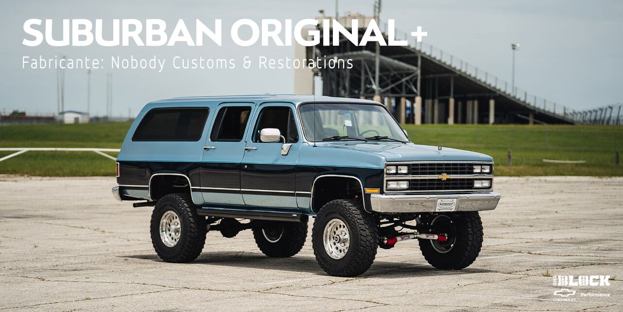 Suburban Original+: Un moderno motor armado LS3 debajo del cofre