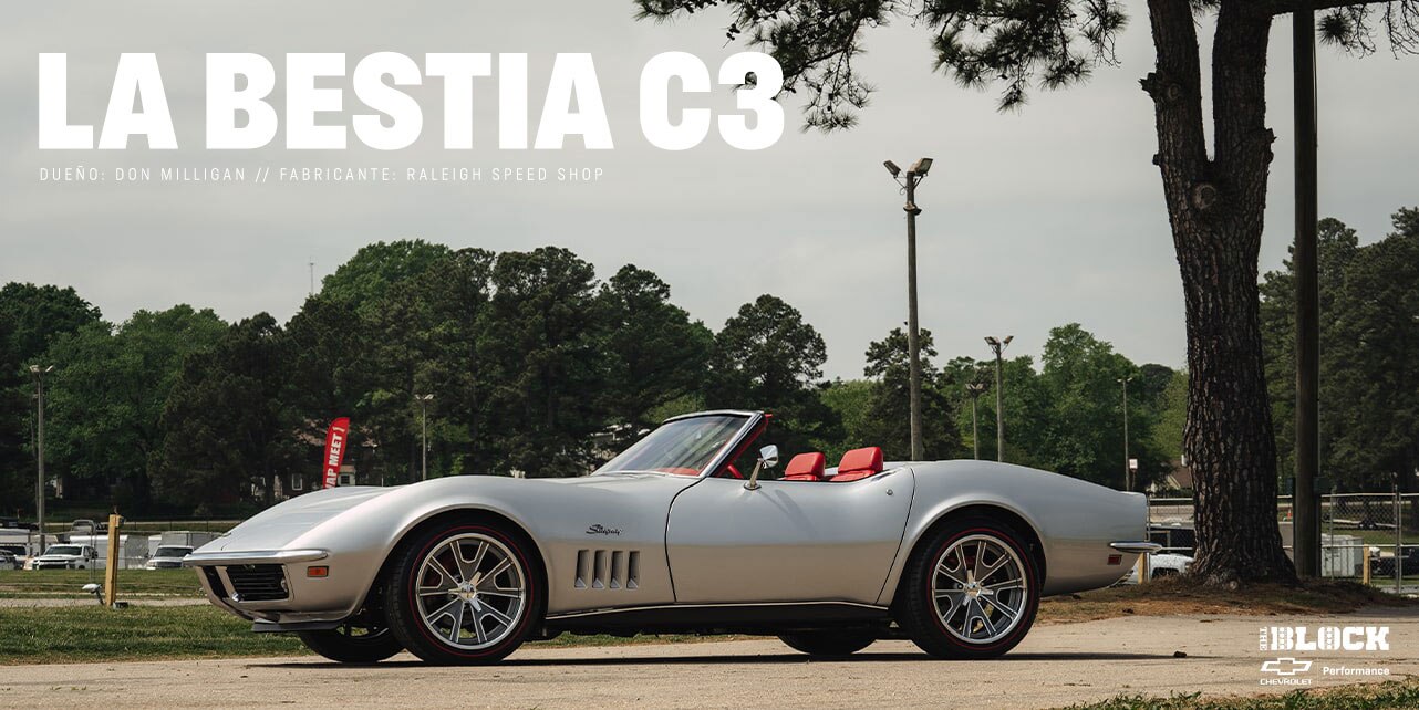 La bestia C3:: este Corvette 1969 está impulsado por un motor armado LS376/376