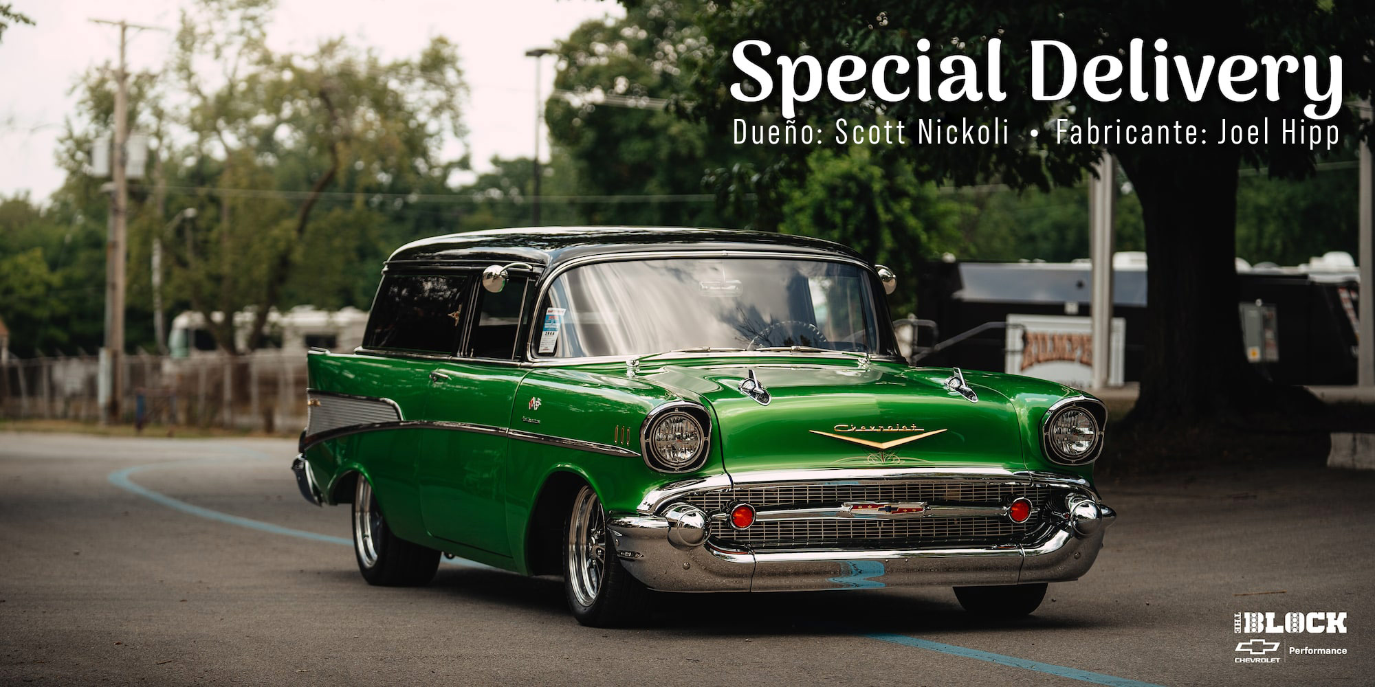 Special Delivery: Este Sedan Delivery 1957 cuenta con la potencia de bloque grande de ZZ572