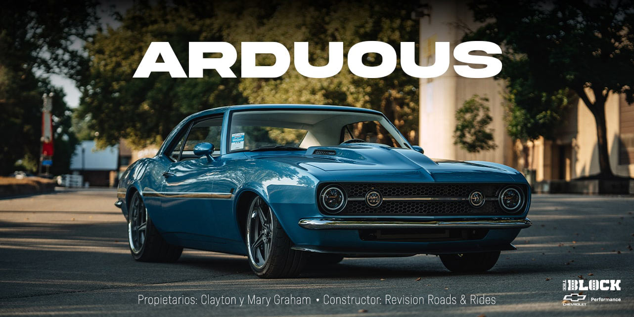 ARDUOUS: Un Camaro 1968 con tecnología LT1 moderna debajo del cofre