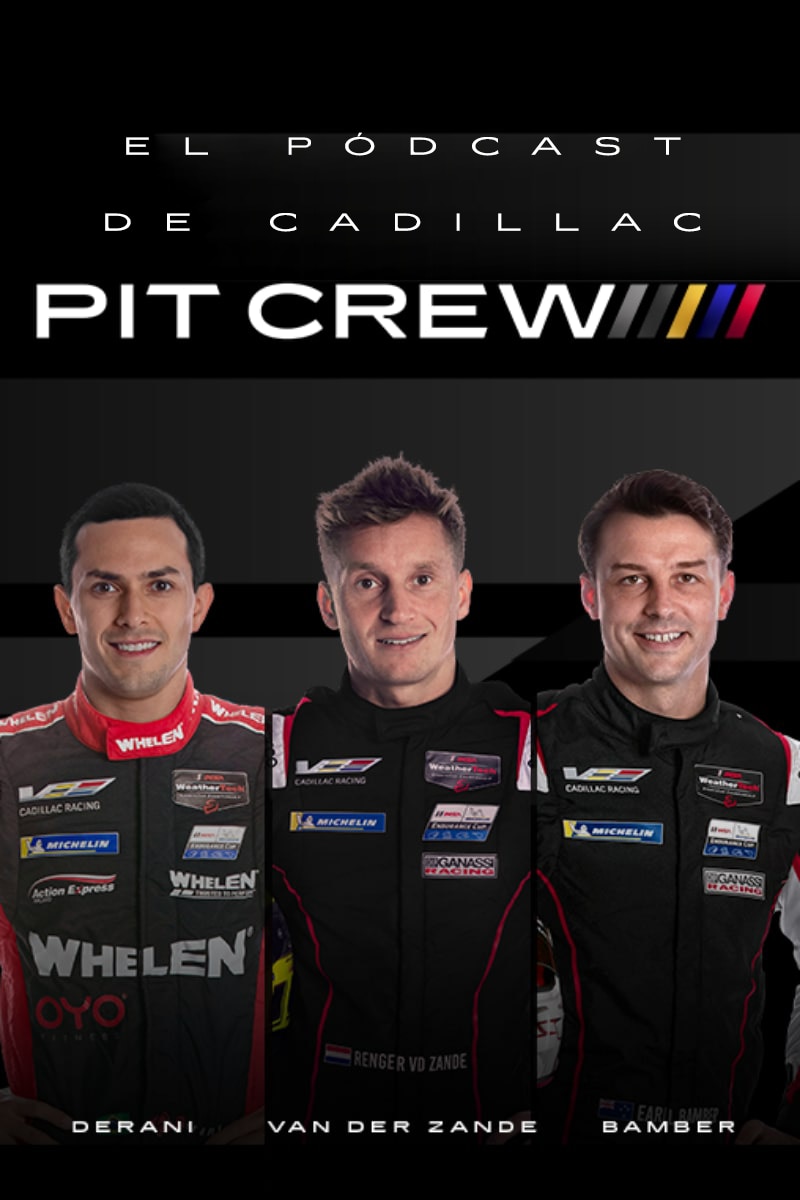 Pódcast del equipo de boxes de Cadillac