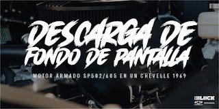 Descargar fondo de pantalla: Motor armado SP502/605 en un Chevelle 1969