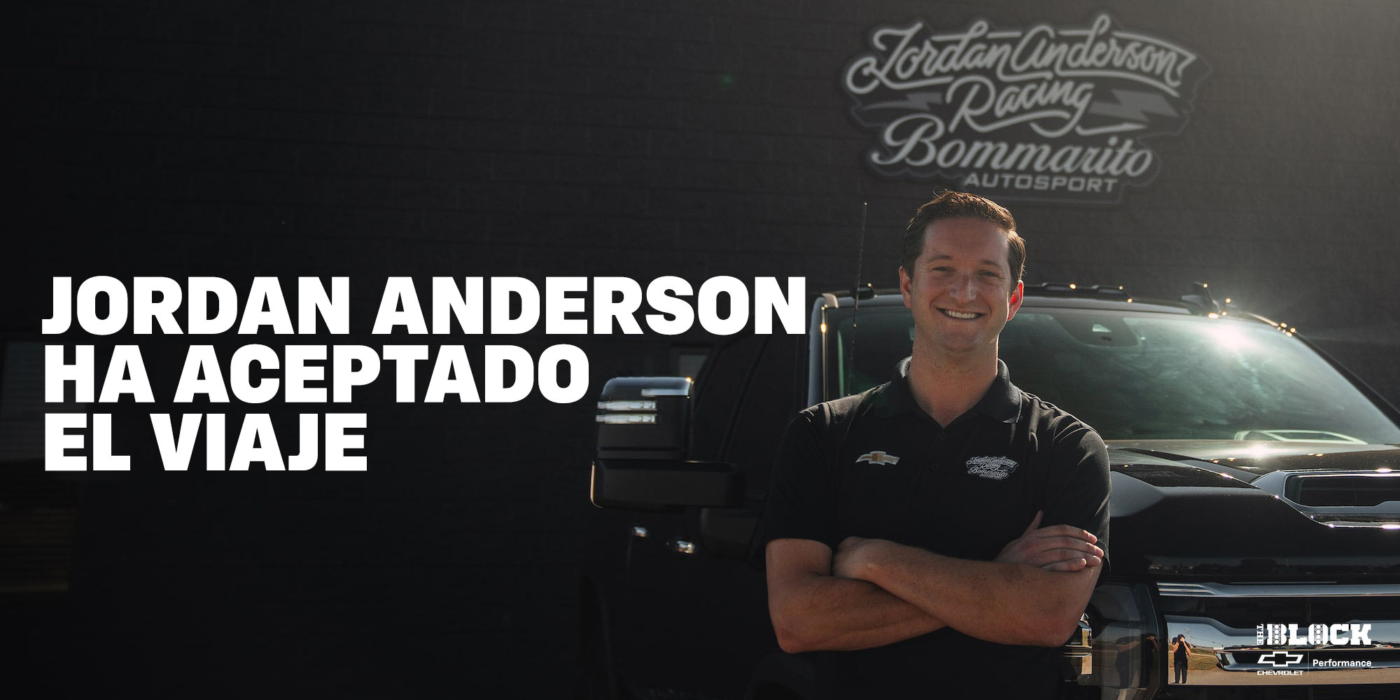 Jordan Anderson ha aceptado el viaje