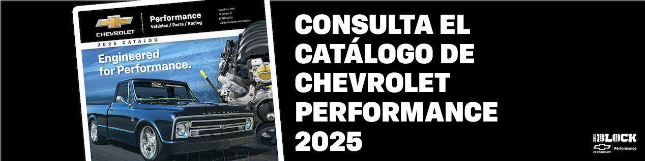 Consulta el catálogo de Chevrolet Performance 2025