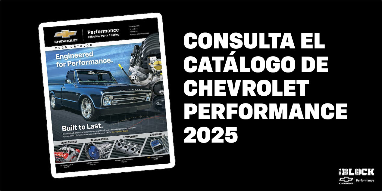 Consulta el catálogo de Chevrolet Performance 2025