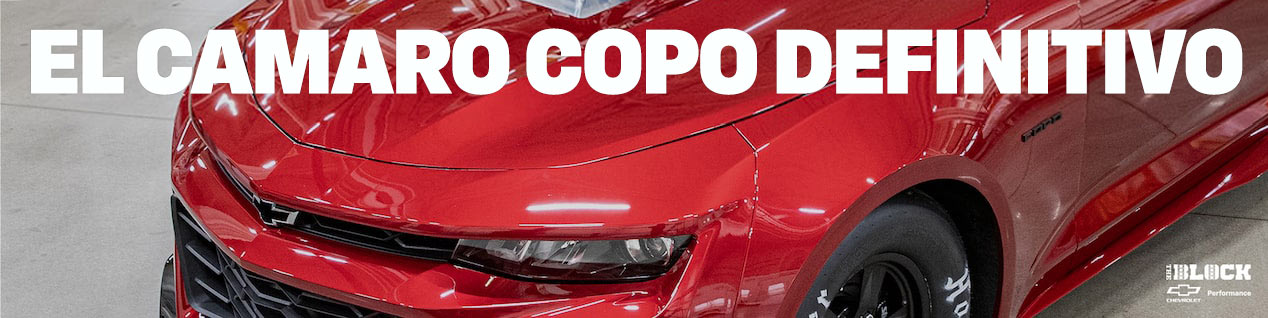 El COPO Camaro final