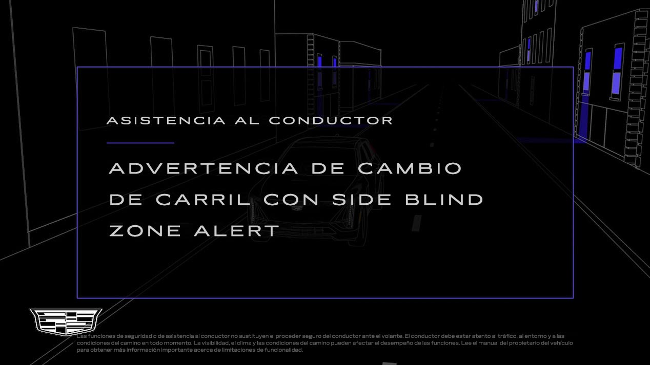 Advertencia de cambio de carril con Side Blind Alert