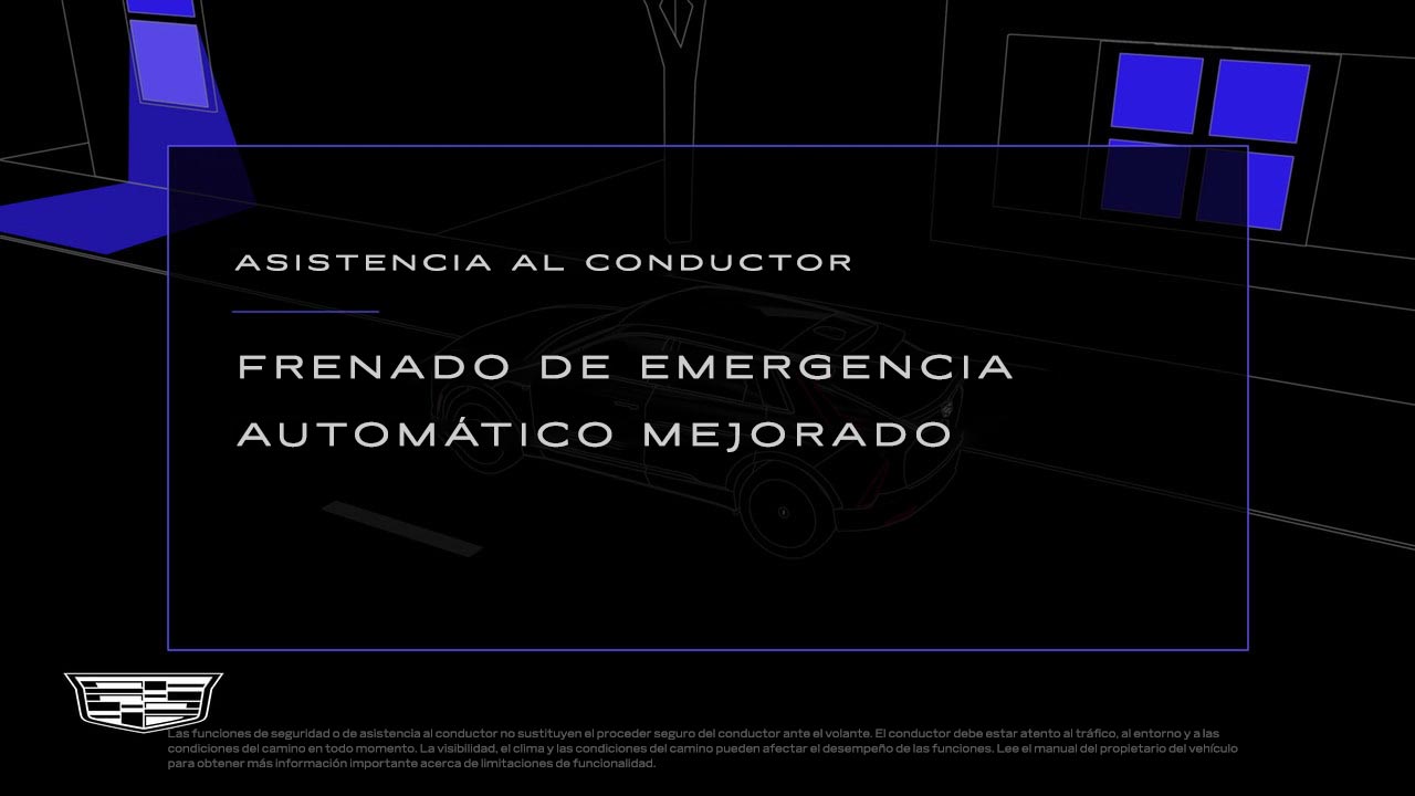 Cómo funciona el frenado de emergencia automático mejorado