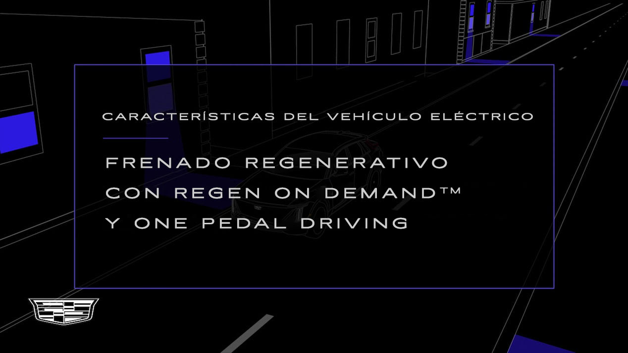Cómo usar el sistema de frenado regenerativo y One Pedal Driving